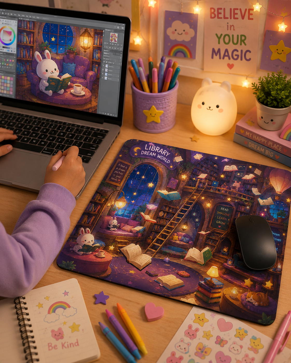 Magical Library Corner