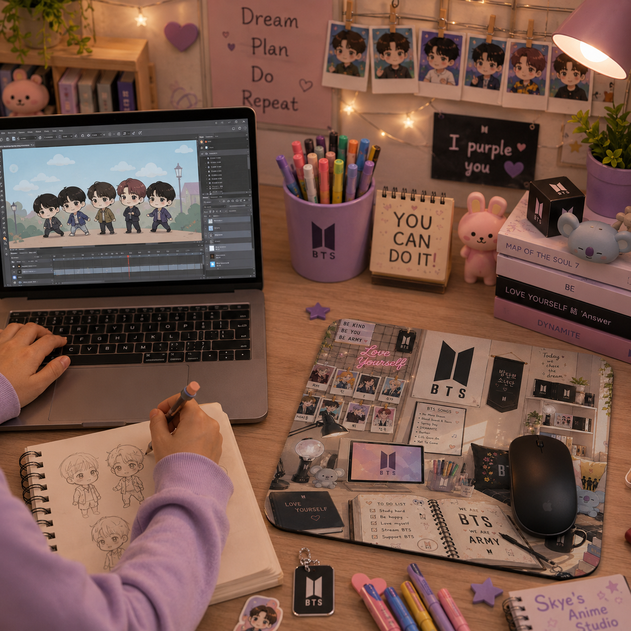 BTS Inspired Corner