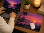 Creative Desk Retro Sunset Drive Theme